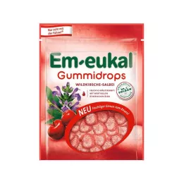 EM-EUKAL Gumice od divlje trešnje i kadulje koje zadržavaju šećer, 90 g