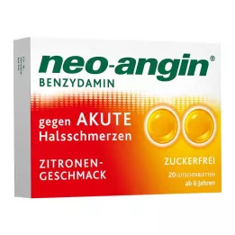 NEO-ANGIN Benzidamin akutna upala grla limun, 20 kom