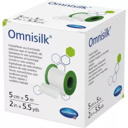 OMNISILK Učvršćivanje pločnika Umjetna svila 5 cmx5 m, 1 ST
