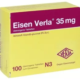 EISEN VERLA 35 mg pokrivenih tableta, 100 sati