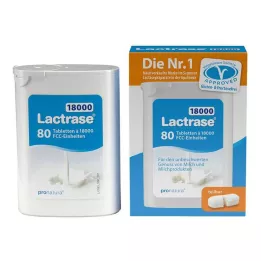 LACTRASE 18.000 FCC tableta u dozatoru dvostruko pakiranje, 2X40 kom