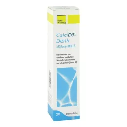 CALCI D3-Denk 1.000 mg/880 I.E šumeće tablete, 20 kom
