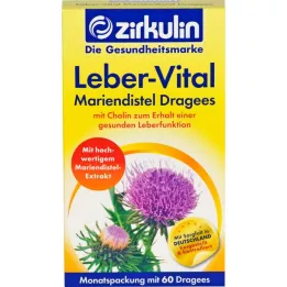ZIRKULIN Leber-Vital Tablete čička, 60 kom