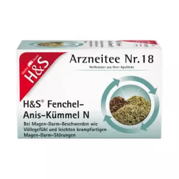 H&amp;S Koromač-Anis-Kim N Filter vrećice, 20X2,0 g