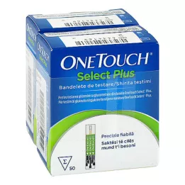 ONE TOUCH Odaberite plus trake za ispitivanje šećera u krvi, 100 ST