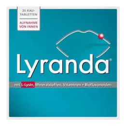 LYRANDA Tablete za žvakanje, 20 kom