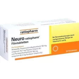 NEURO-RATIOPHARM Tablete prekrivene filmom, 50 sati