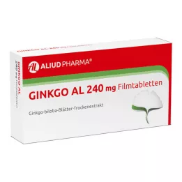 GINKGO AL 240 mg filmom obložene tablete, 30 kom