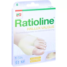 RATIOLINE Jastučić za zaštitu od pritiska Hallux valgus veličina S, 1 kom