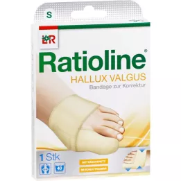 RATIOLINE Hallux valgus zavoj za korekciju veličine S, 1 kom