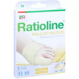 RATIOLINE Hallux valgus zavoj za korekciju veličine M, 1 kom
