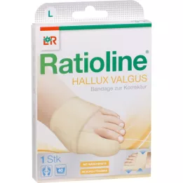 RATIOLINE Hallux valgus zavoj za korekciju veličina L, 1 kom