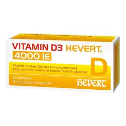 VITAMIN D3 HEVERT 4.000 IU tablete, 60 kom
