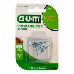 GUM Proxabrush Classic zamjenske četke 1,1 mm, 8 komada