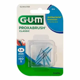 GUM Proxabrush Classic zamjenske četke 1,6 mm, 8 komada