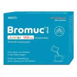 BROMUC akut Junior 100 mg lijek protiv kašlja P.H.e.L.z.E., 20 kom