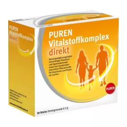 PUREN Kompleks vitalnih tvari izravne granule, 30 kom