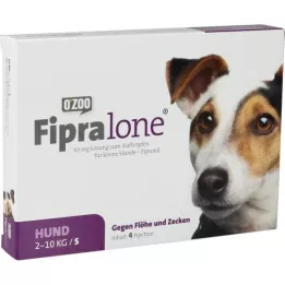 FIPRALONE 67 mg otopina za kapi za male pse, 4 kom