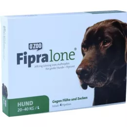FIPRALONE 268 mg otopina za kapi za velike pse, 4 kom