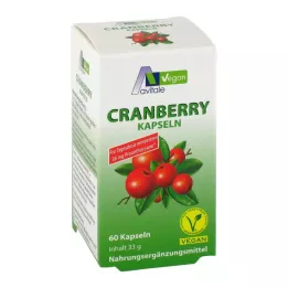 CRANBERRY VEGAN Kapsule 400 mg, 60 kom