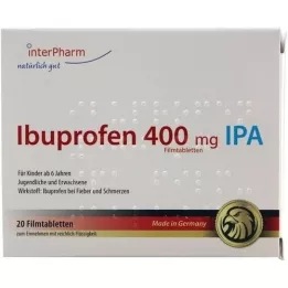 IBUPROFEN 400 mg IPA filmom obložene tablete, 20 kom
