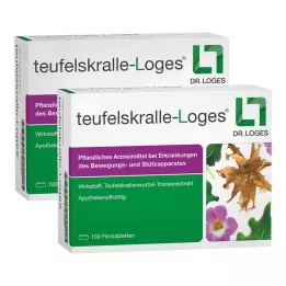 TEUFELSKRALLE-LOGES Filmom obložene tablete, 200 kom