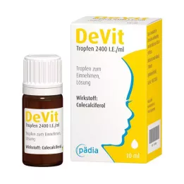 DEVIT Kapi 2400 IU/ml Oralne kapi, 10 ml