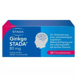 GINKGO STADA 80 mg filmom obložene tablete, 30 kom