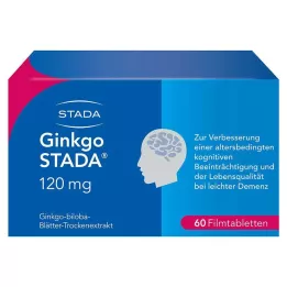 GINKGO STADA 120 mg filmom obložene tablete, 60 kom