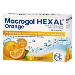 MACROGOL HEXAL Orange Plv.z.Her.e.Lsg.z.Einn.Btl., 20 kom