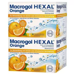 MACROGOL HEXAL Orange Plv.z.Her.e.Lsg.z.Einn.Btl., 100 kom