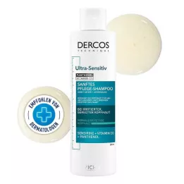 VICHY DERCOS ultra osjetljivi šampon za masno vlasište, 200 ml