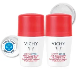 Vichy dezodorans Roll-on Stress Resist 72h (2x50 ml)