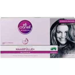 ELL-CRANELL Hair Fullness+ za žene kapsule, 180 kom