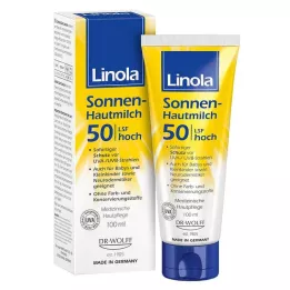 LINOLA Mlijeko za sunčanje kože LSF 50, 100 ml