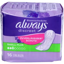 ALWAYS diskretni umetak za inkontinenciju mali plus, 16 kom