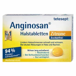 TETESEPT Anginosan pastile za grlo bez šećera limun, 20 kom