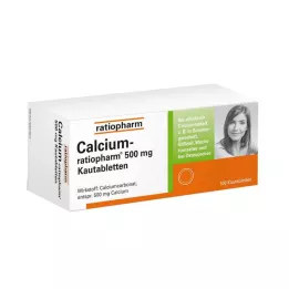 CALCIUM-RATIOPHARM 500 mg tablete za žvakanje, 100 kom