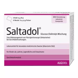 SALTADOL Elektrolit u prahu za oralnu primjenu, 6 kom