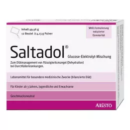 SALTADOL Elektrolit u prahu za oralnu primjenu, 12 kom