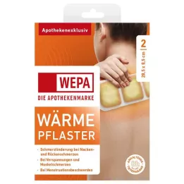 WÄRMEPFLASTER Vrat/Leđa 8,5x28,5 cm WEPA, 2 komada