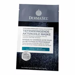 DERMASEL Maska s aktivnim ugljenom za dubinsko čišćenje, 12 ml