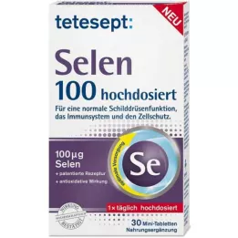 TETESEPT Selenium 100 visokodozirane filmom obložene tablete, 30 kom