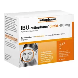 IBU-RATIOPHARM direct 400 mg prašak za oralnu primjenu, 20 kom