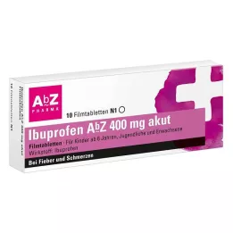 IBUPROFEN AbZ 400 mg akutne filmom obložene tablete, 10 kom