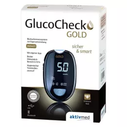 GLUCOCHECK GOLD Mjerač glukoze u krvi set mmol/l, 1 kom