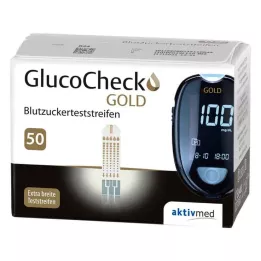 GLUCOCHECK GOLD Trake za mjerenje glukoze u krvi, 50 kom