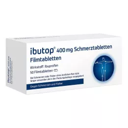 IBUTOP 400 mg tablete protiv bolova filmom obložene, 50 kom