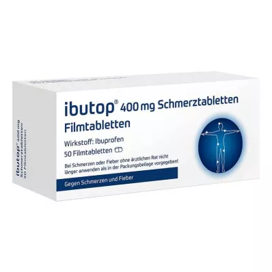 IBUTOP 400 mg tablete protiv bolova filmom obložene, 50 kom