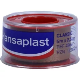 HANSAPLAST fiksierpfl.classic 2,5 cmx5 m potisak, 1 ST